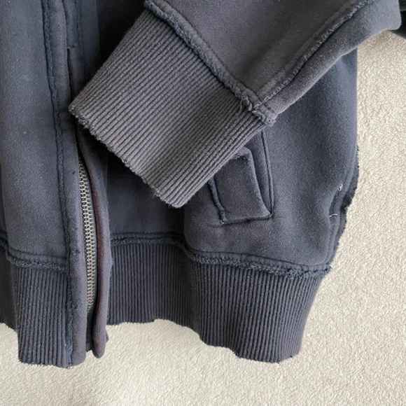 VINTAGE Abercrombie & Fitch Muscle Jacket Men’s Large Distressed Full Zip. - Picture 5 of 6